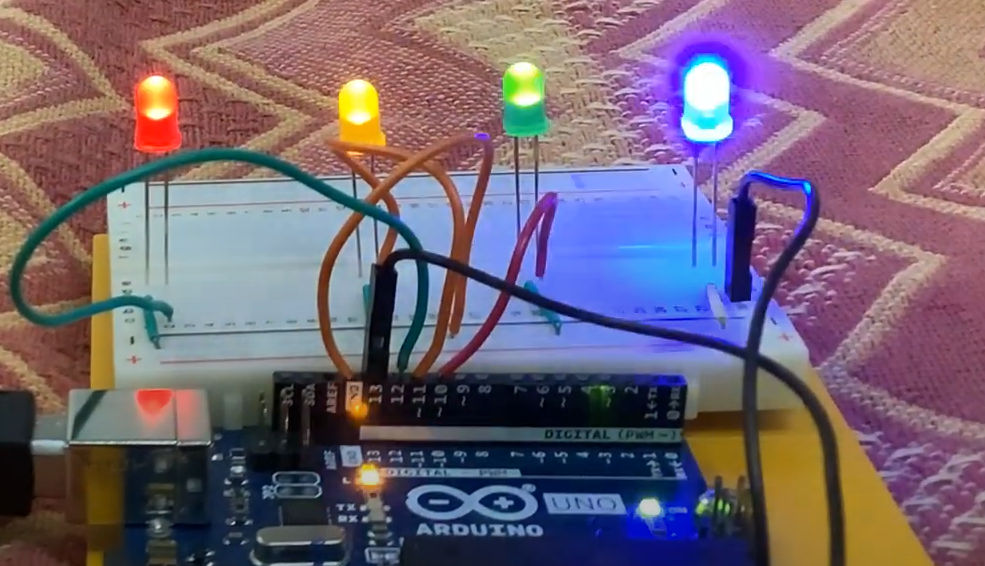 Flashing Lights in Arduino